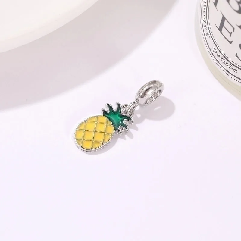1 Piece Alloy Pineapple Pendant