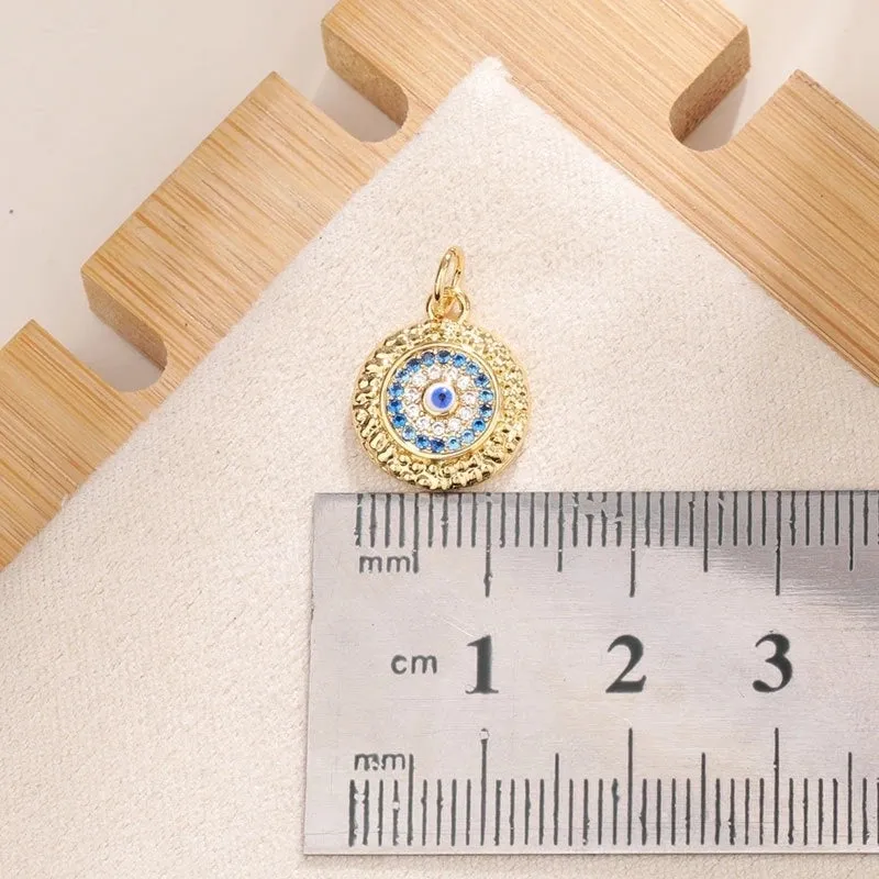 1 Piece Copper Devil's Eye Pendant