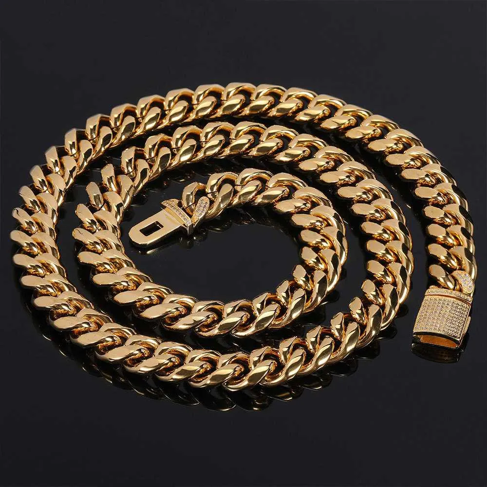 12mm Cuban Chain (Flip Buckle)
