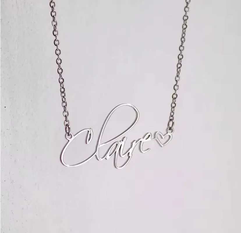 18k Gold / Silver Custom Name Chains
