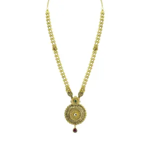 22K Gold Necklace & Earrings Set