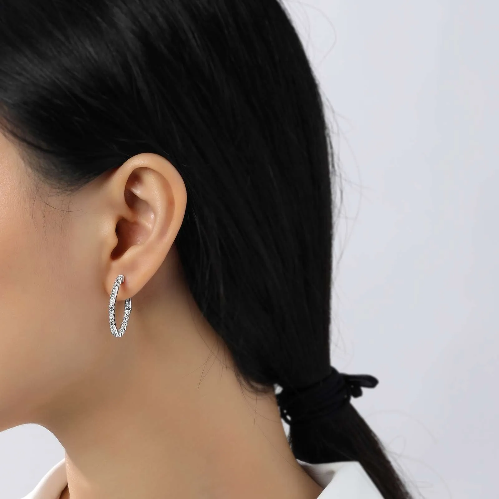 25 mm Hoop Earrings