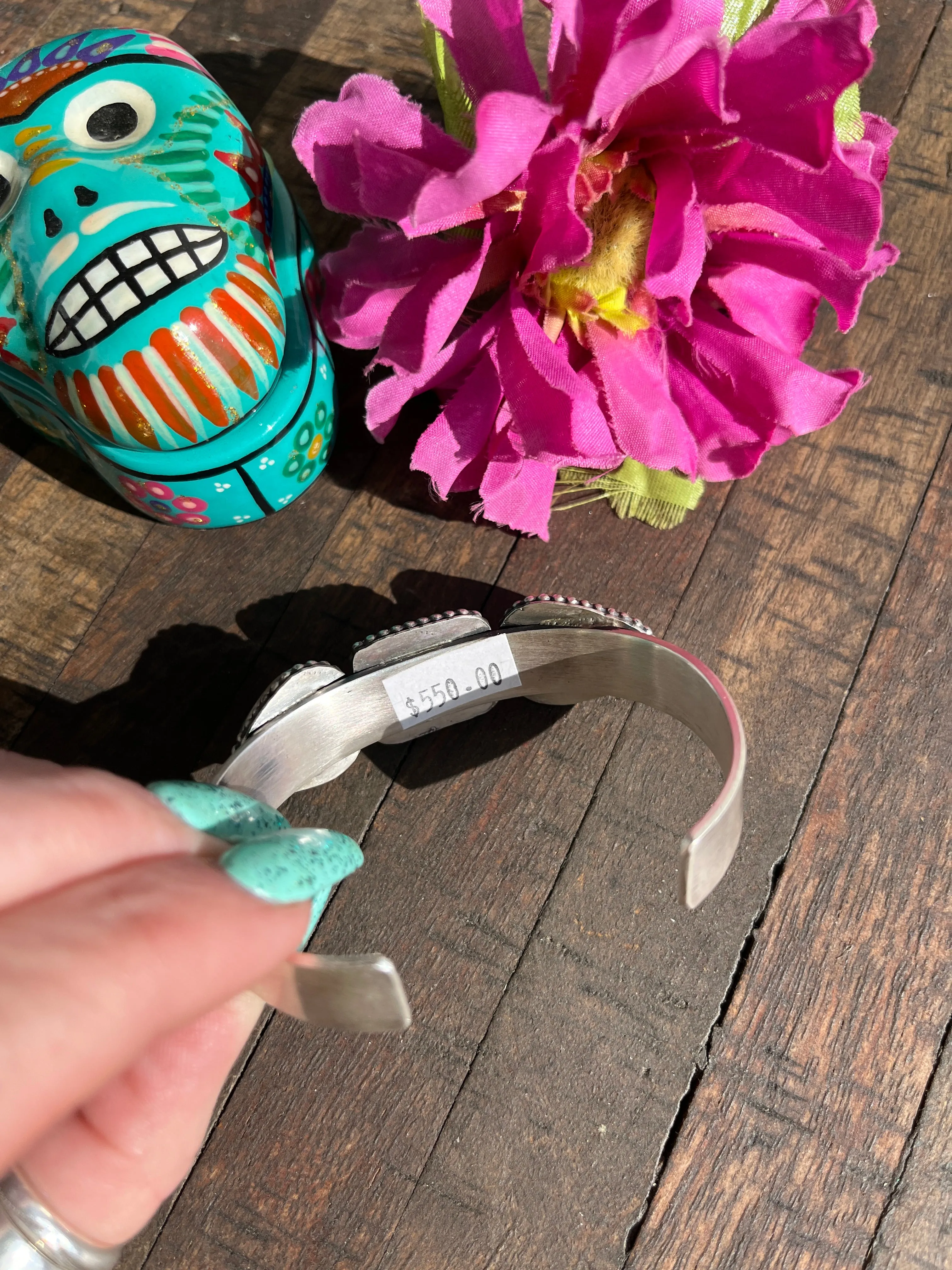 3 Stone Sonoran Cuff