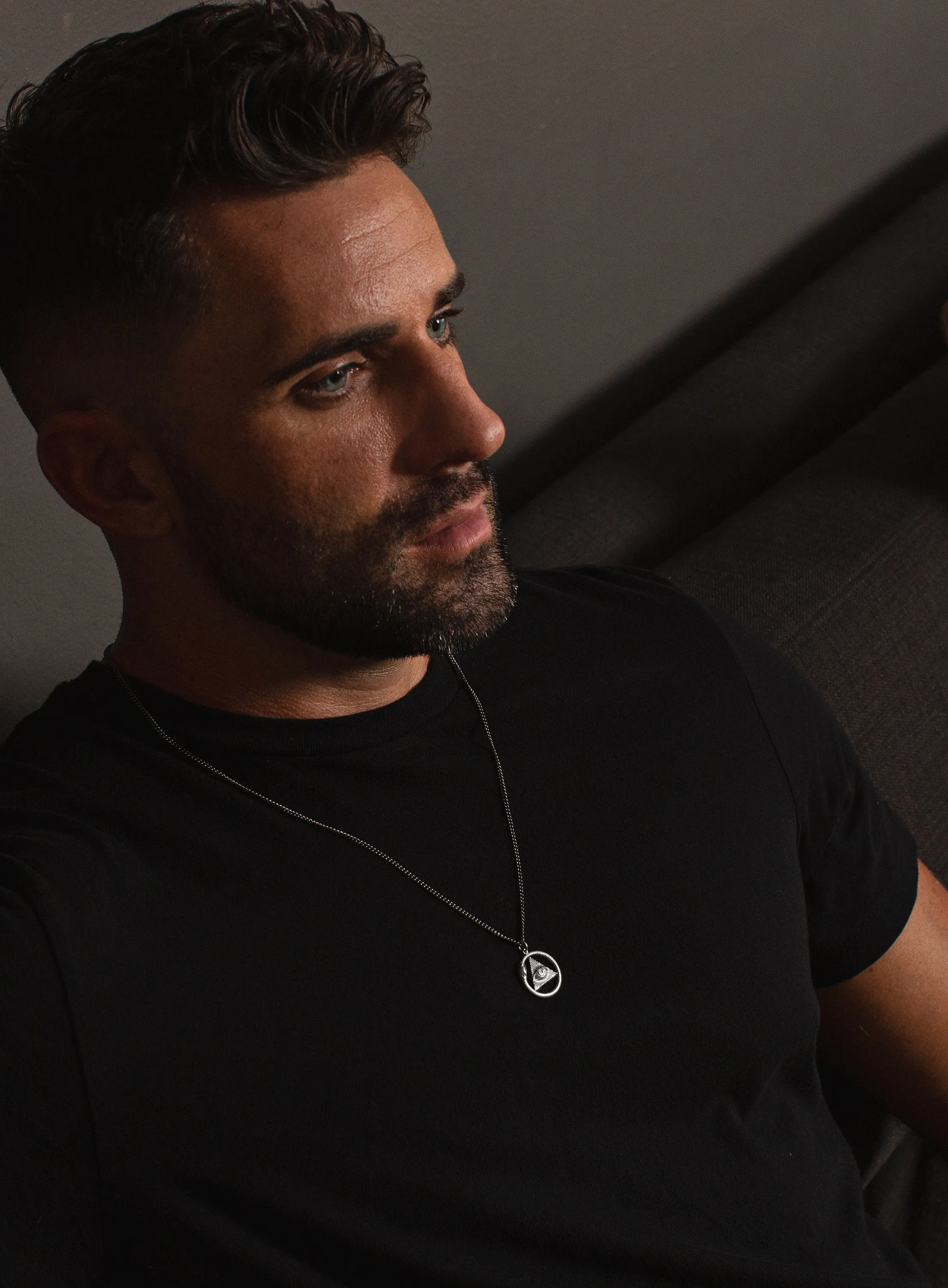 All Seeing Eye Ouroboros Snake Necklaces for Men