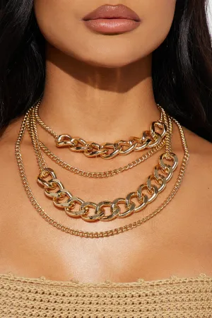 Allure Me Necklace - Gold