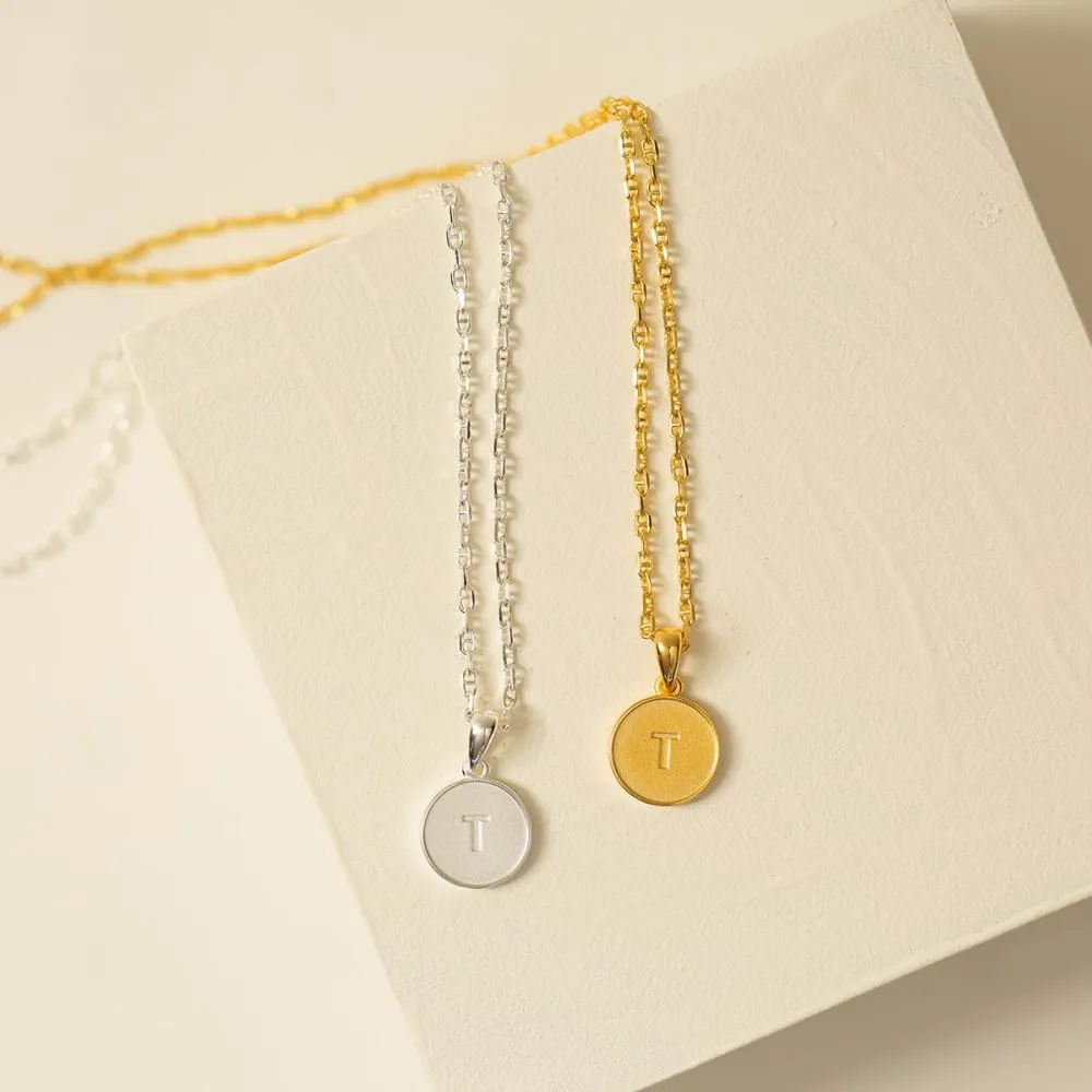 Alphabet Initial Necklaces