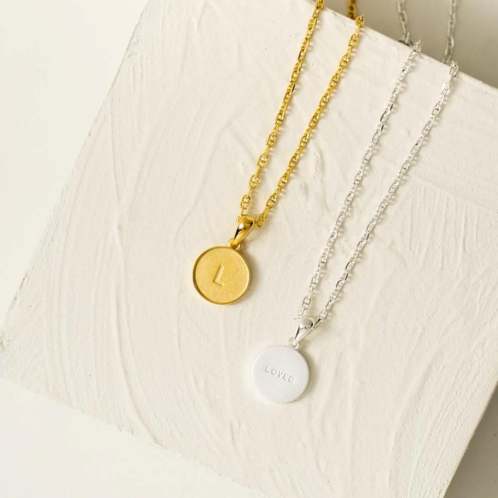 Alphabet Initial Necklaces