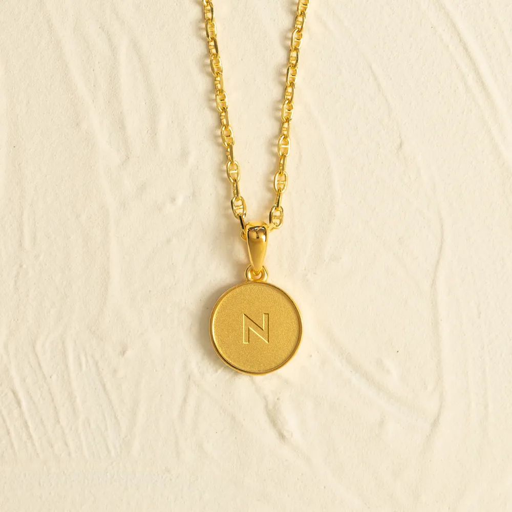 Alphabet Initial Necklaces