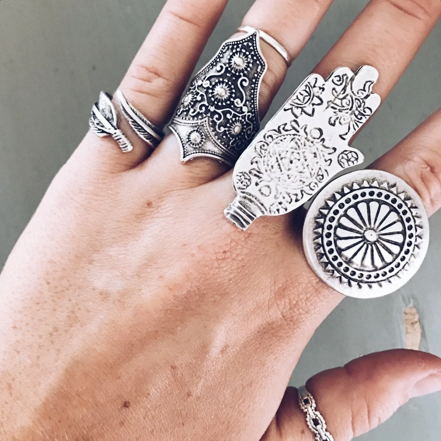 Anatolian Boho Ring - "Midsummer"