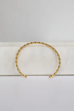 Andrea Gold Cuff Bracelet