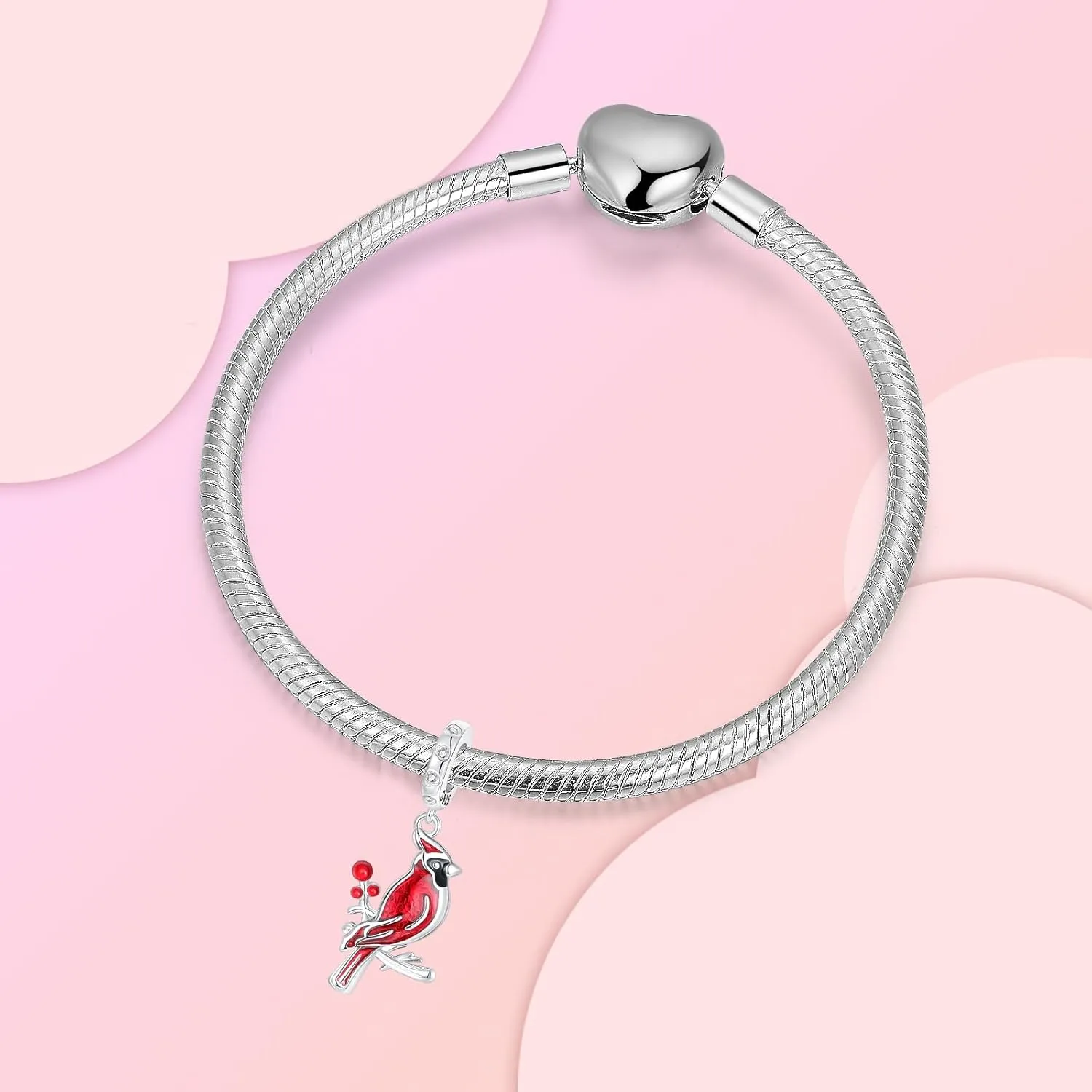 Angel Cross Butterfly Ice Cream Charm 925 Sterling Silver Charm Fits Women's Charm Bracelet & Necklace Jewelry Gifts for Women Family Friends