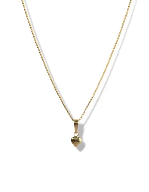 Baby Heart Necklace <br> Gold Vermeil