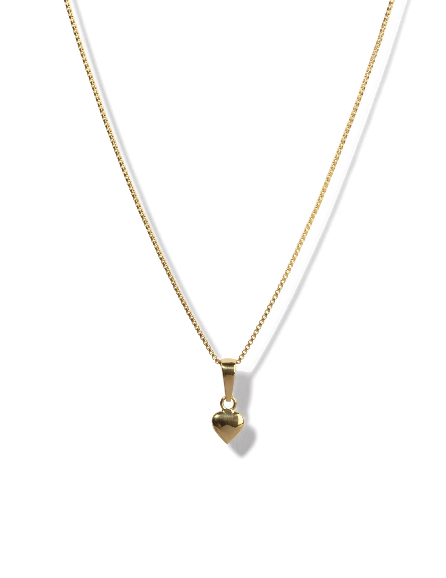 Baby Heart Necklace <br> Gold Vermeil