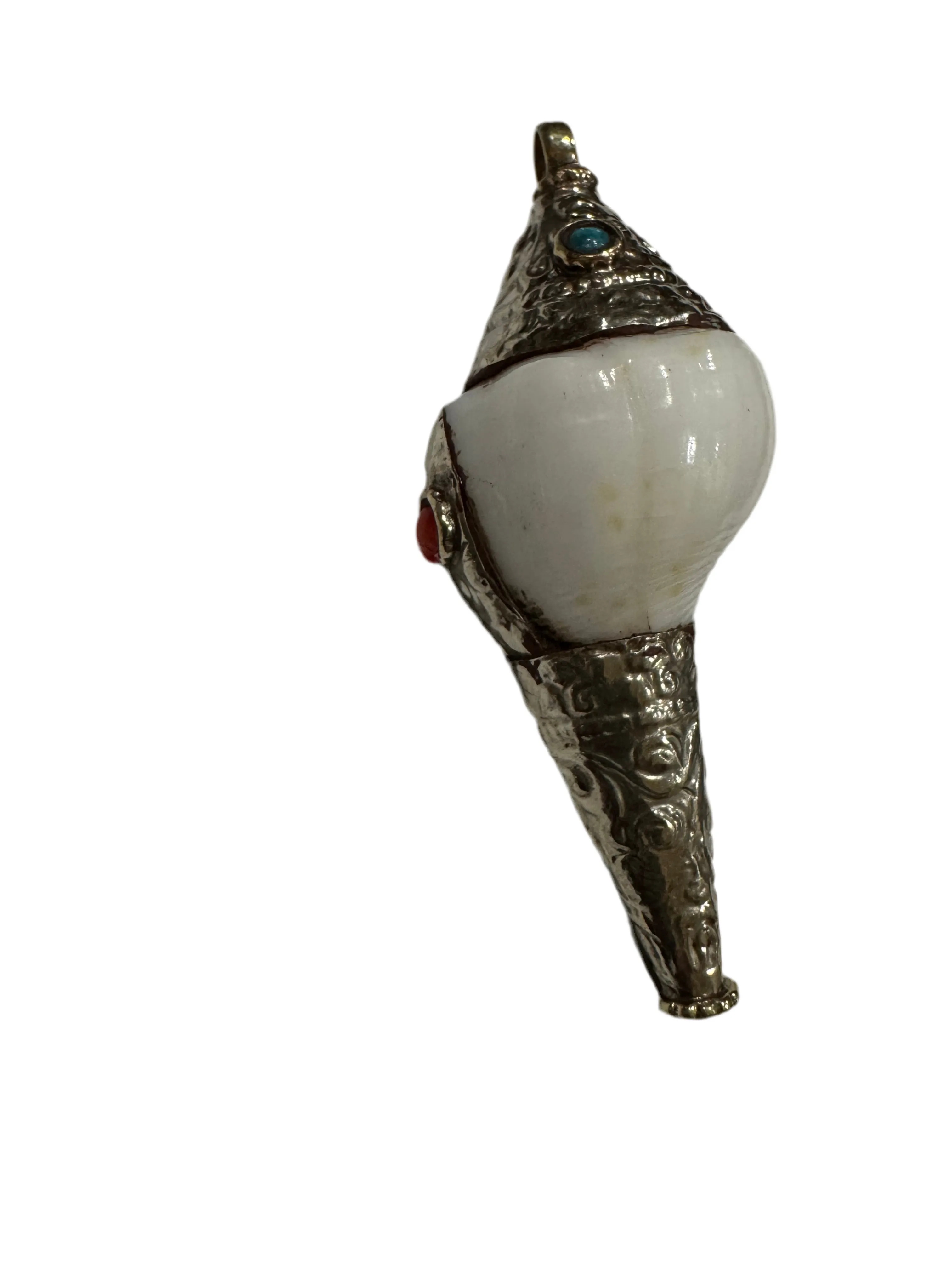 Carved Shell Pendants