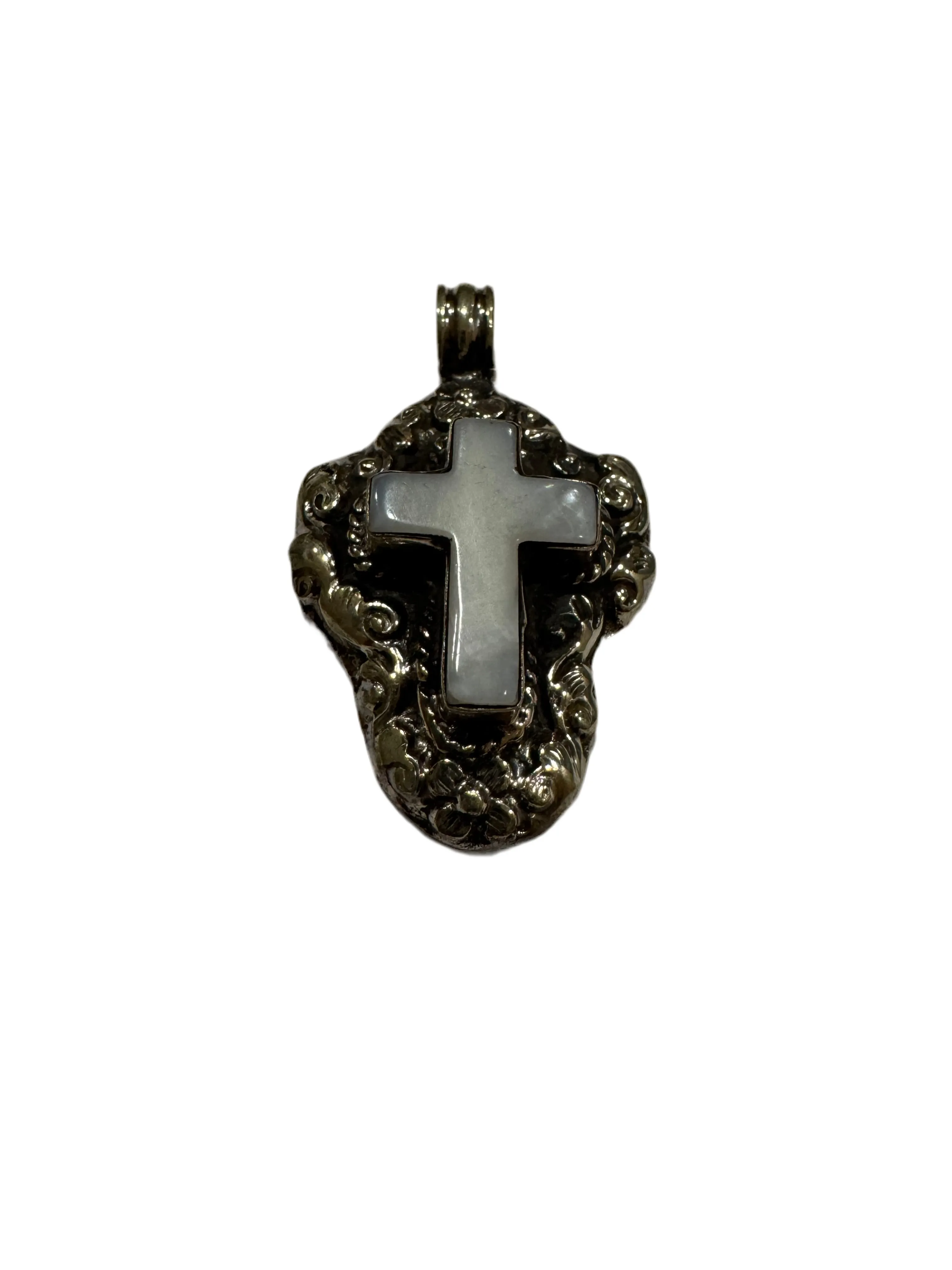 Carved Shell Pendants