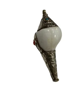 Carved Shell Pendants
