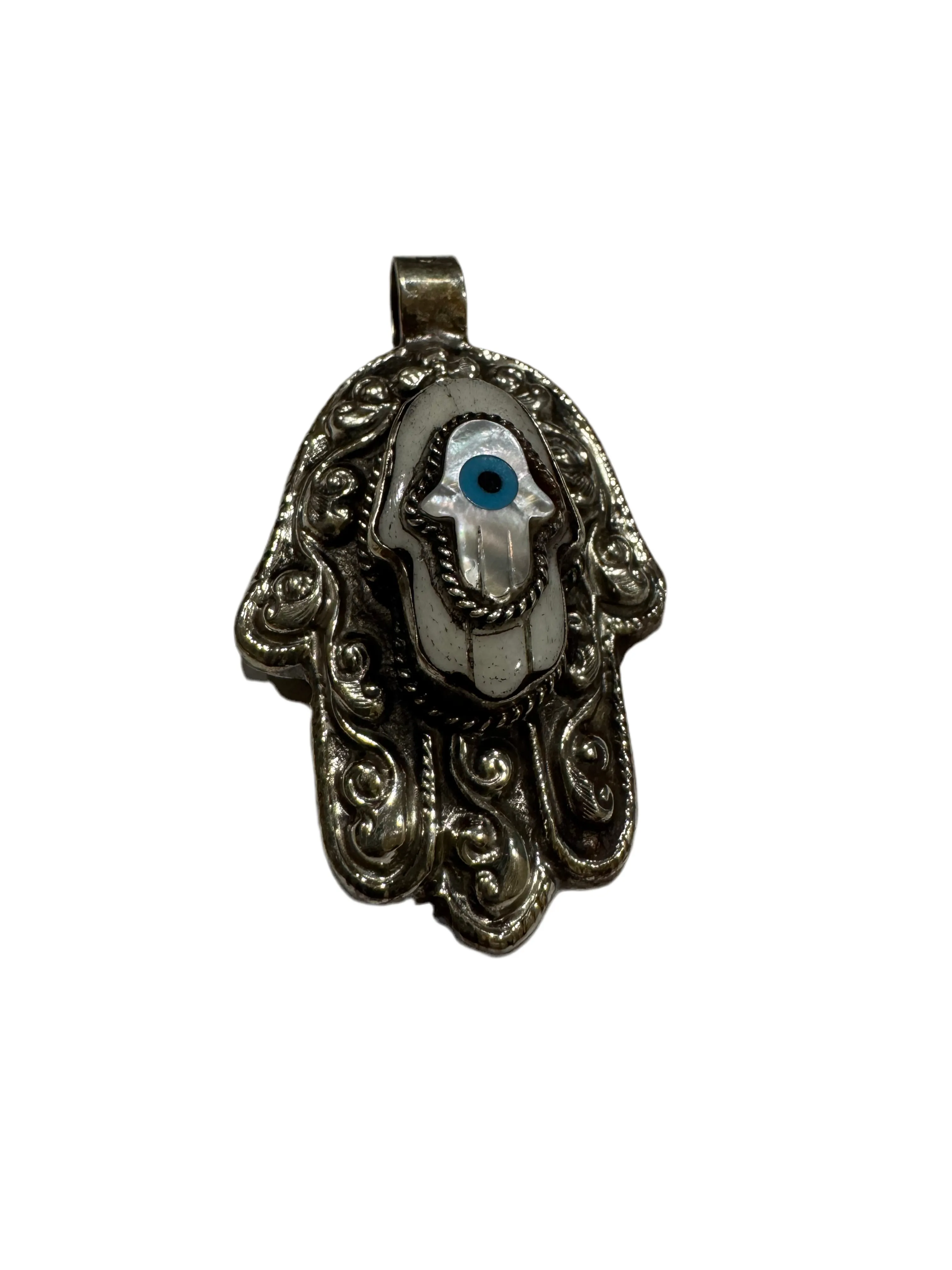 Carved Shell Pendants