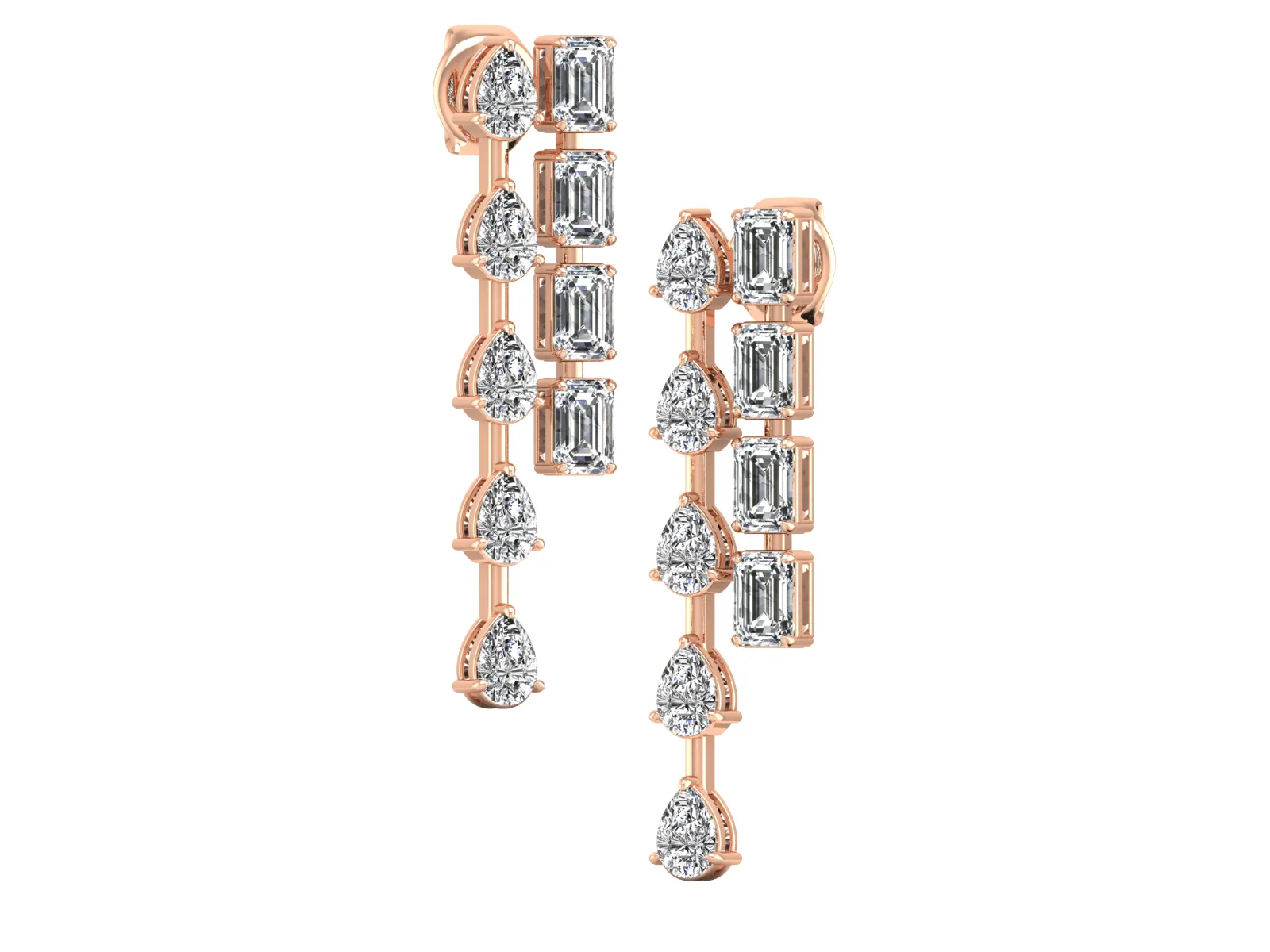 Cascade Earrings - 9.16 ct.