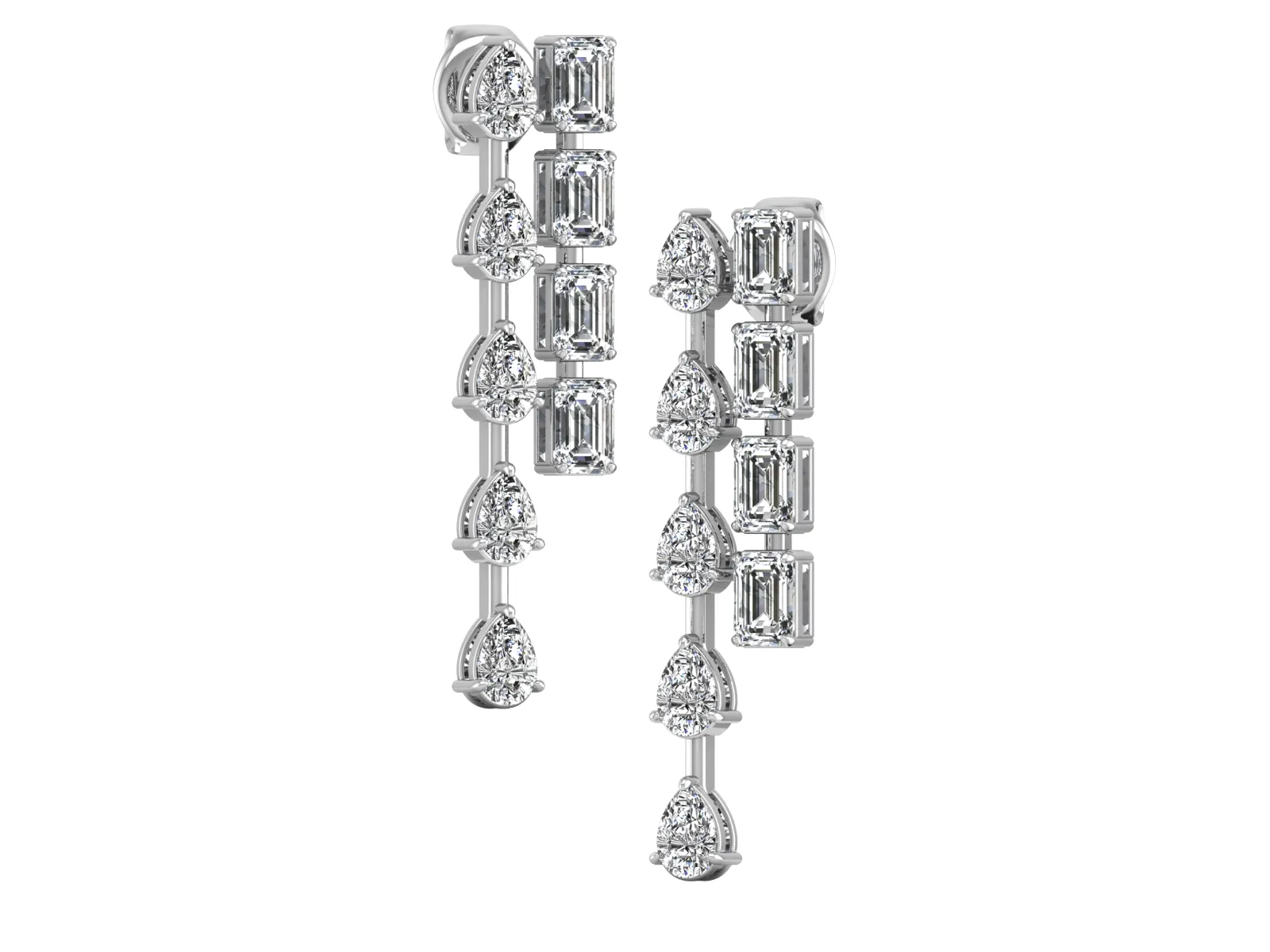 Cascade Earrings - 9.16 ct.
