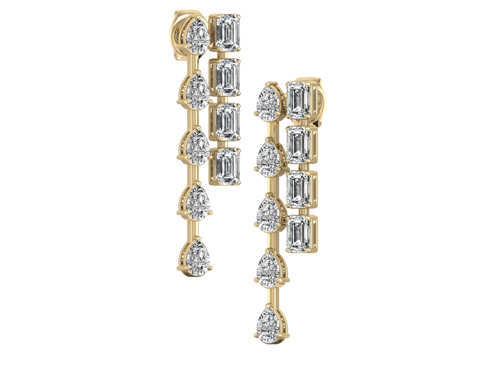 Cascade Earrings - 9.16 ct.