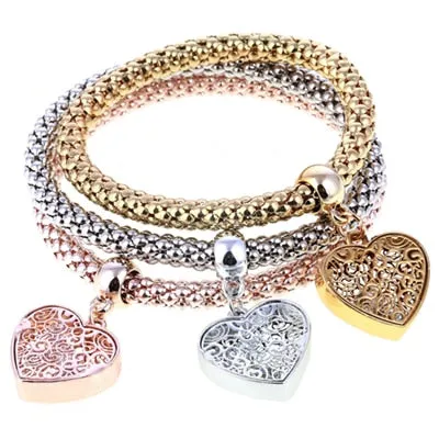 Charm Bracelet With Rhinestone