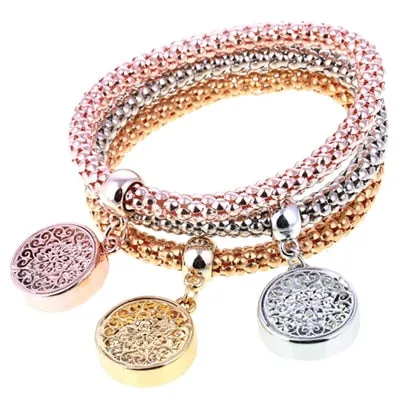 Charm Bracelet With Rhinestone