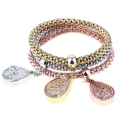 Charm Bracelet With Rhinestone