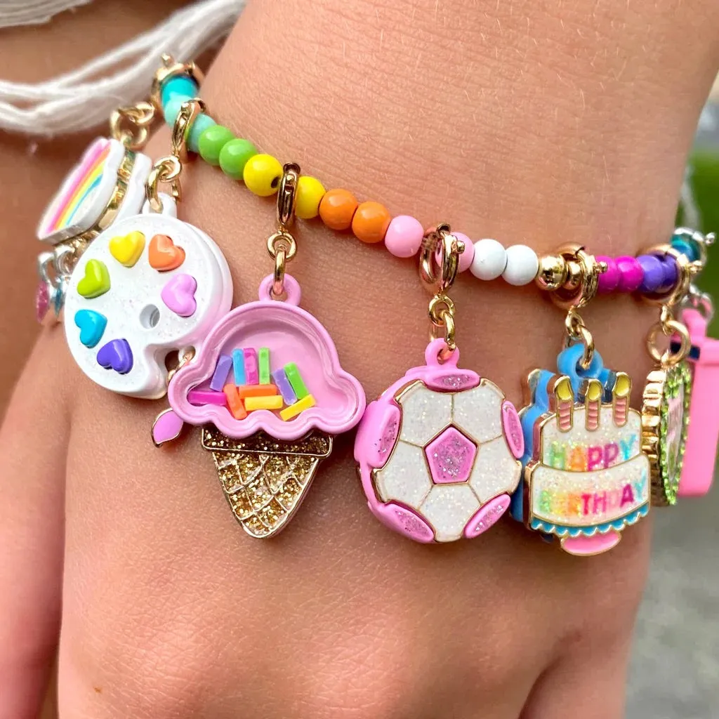 CHARM IT! Gold Rainbow Stretch