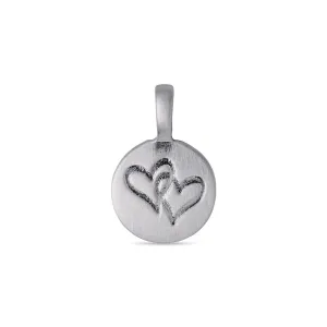 CHARM love pendant silver-plated