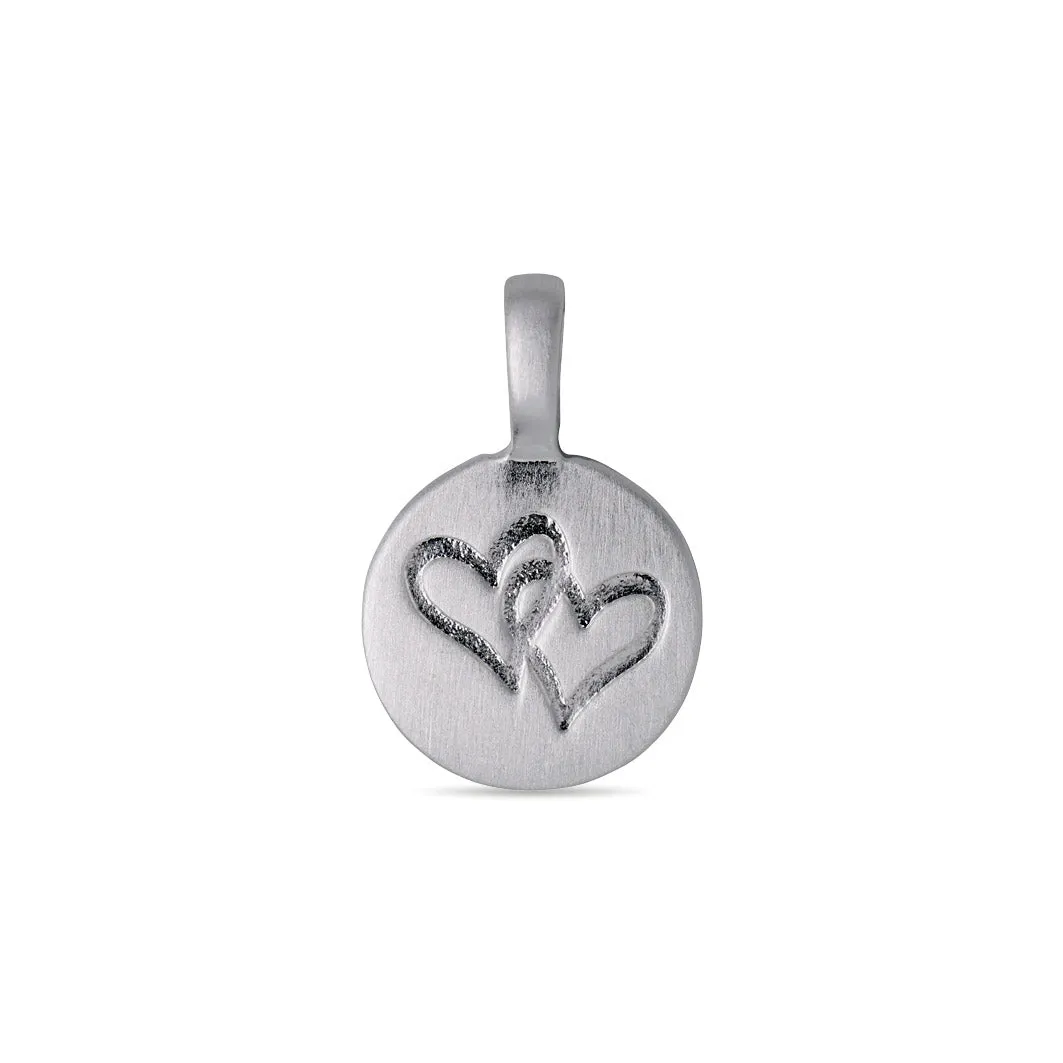 CHARM love pendant silver-plated