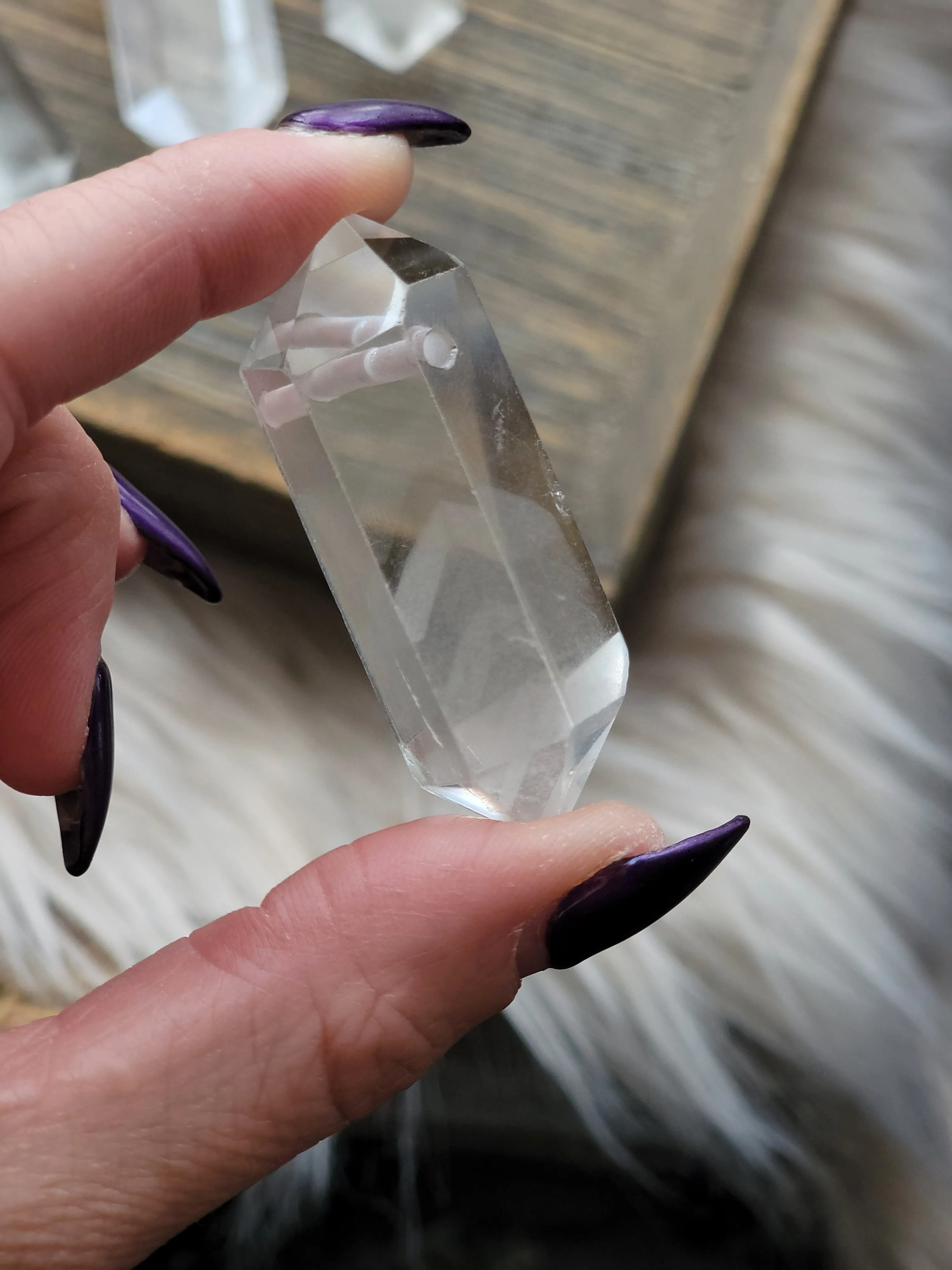 Chonky Phantom Quartz Simple Pendants