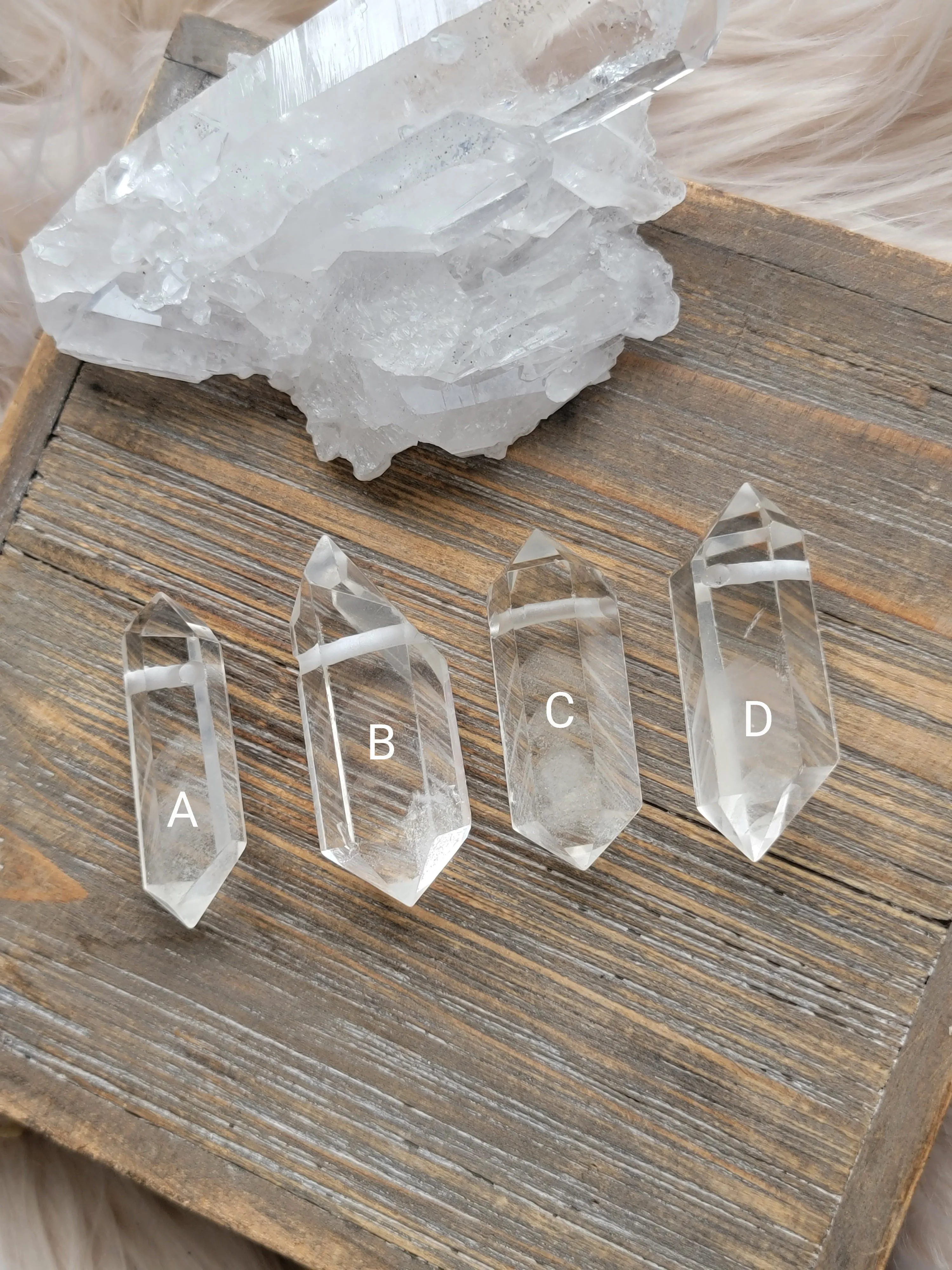 Chonky Phantom Quartz Simple Pendants