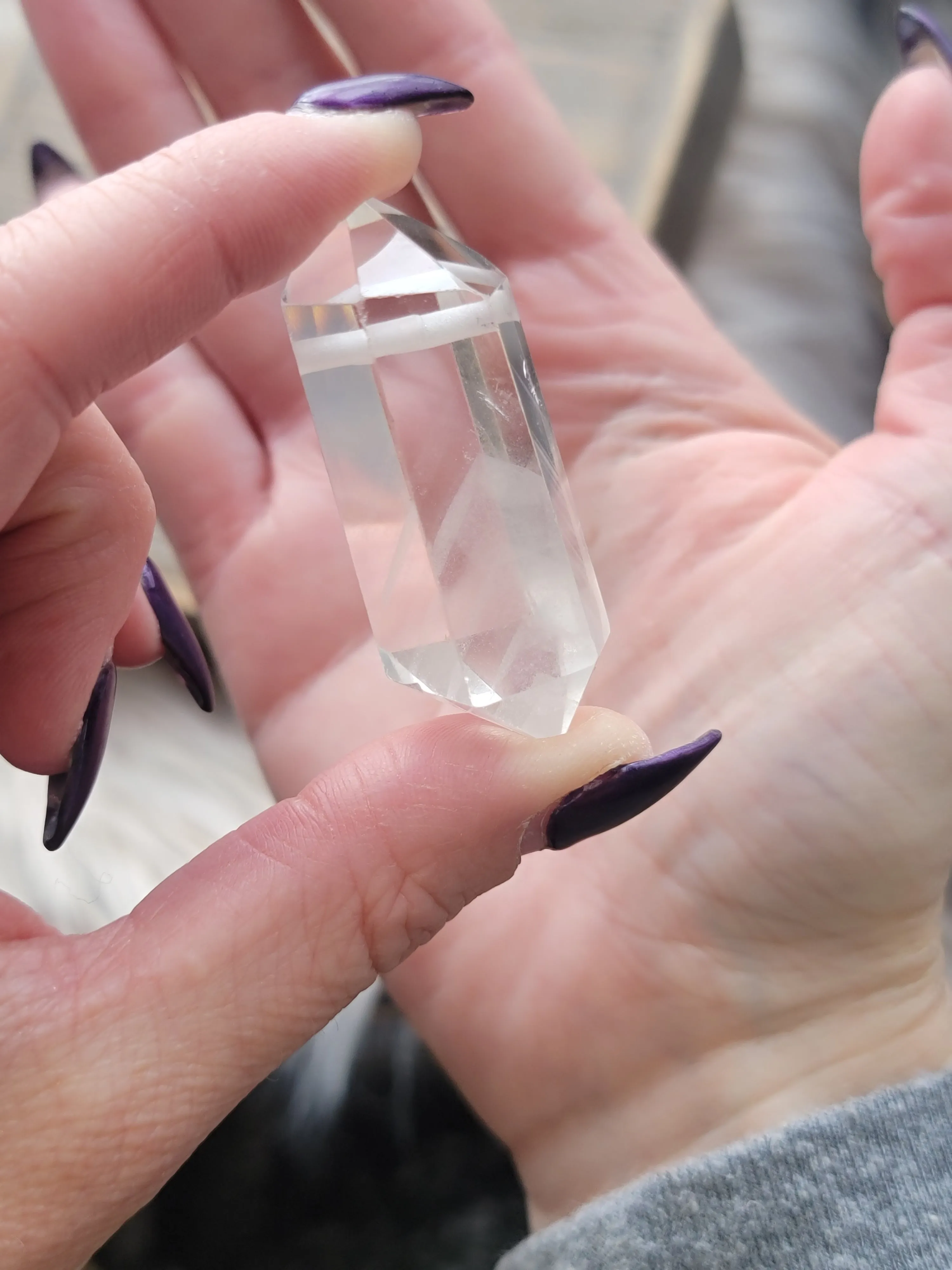 Chonky Phantom Quartz Simple Pendants