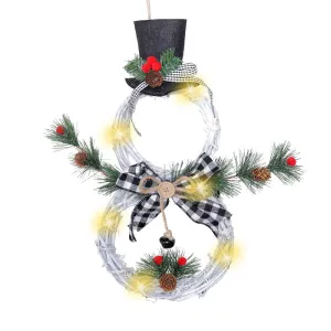 Christmas Garland Pendant Home Decoration LED Light Garland Gifts
