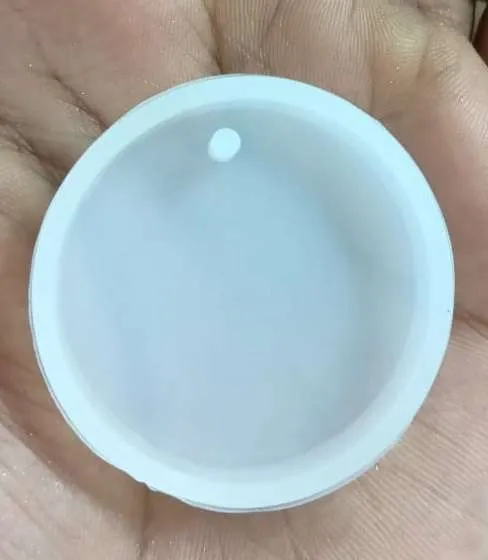 Circle Pendant Mould/Round Keychain Mould