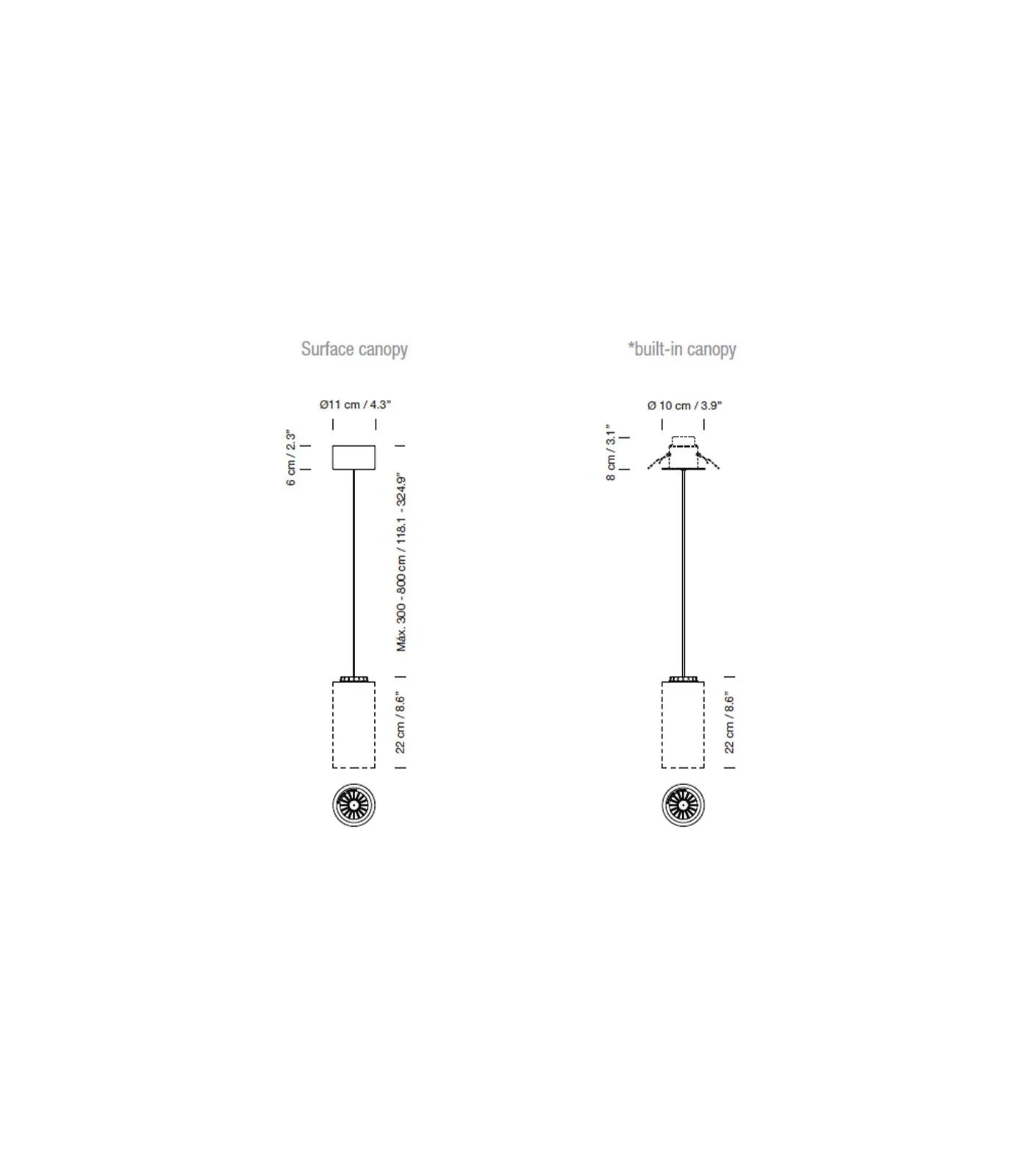 Cirio Simple Pendant Light