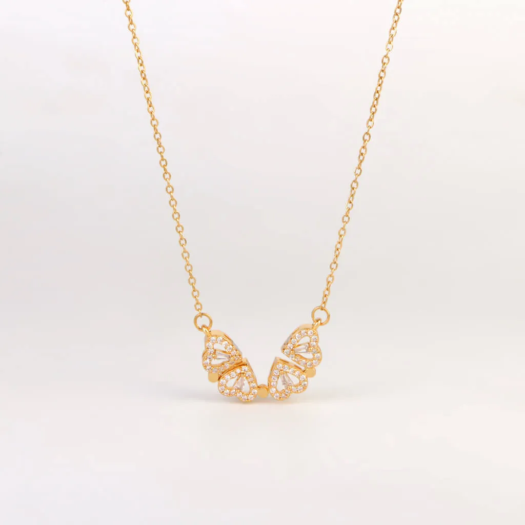 Clover 18K Gold Plated Necklace