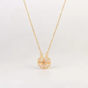 Clover 18K Gold Plated Necklace