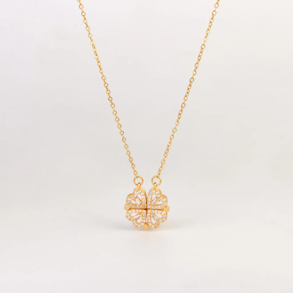 Clover 18K Gold Plated Necklace