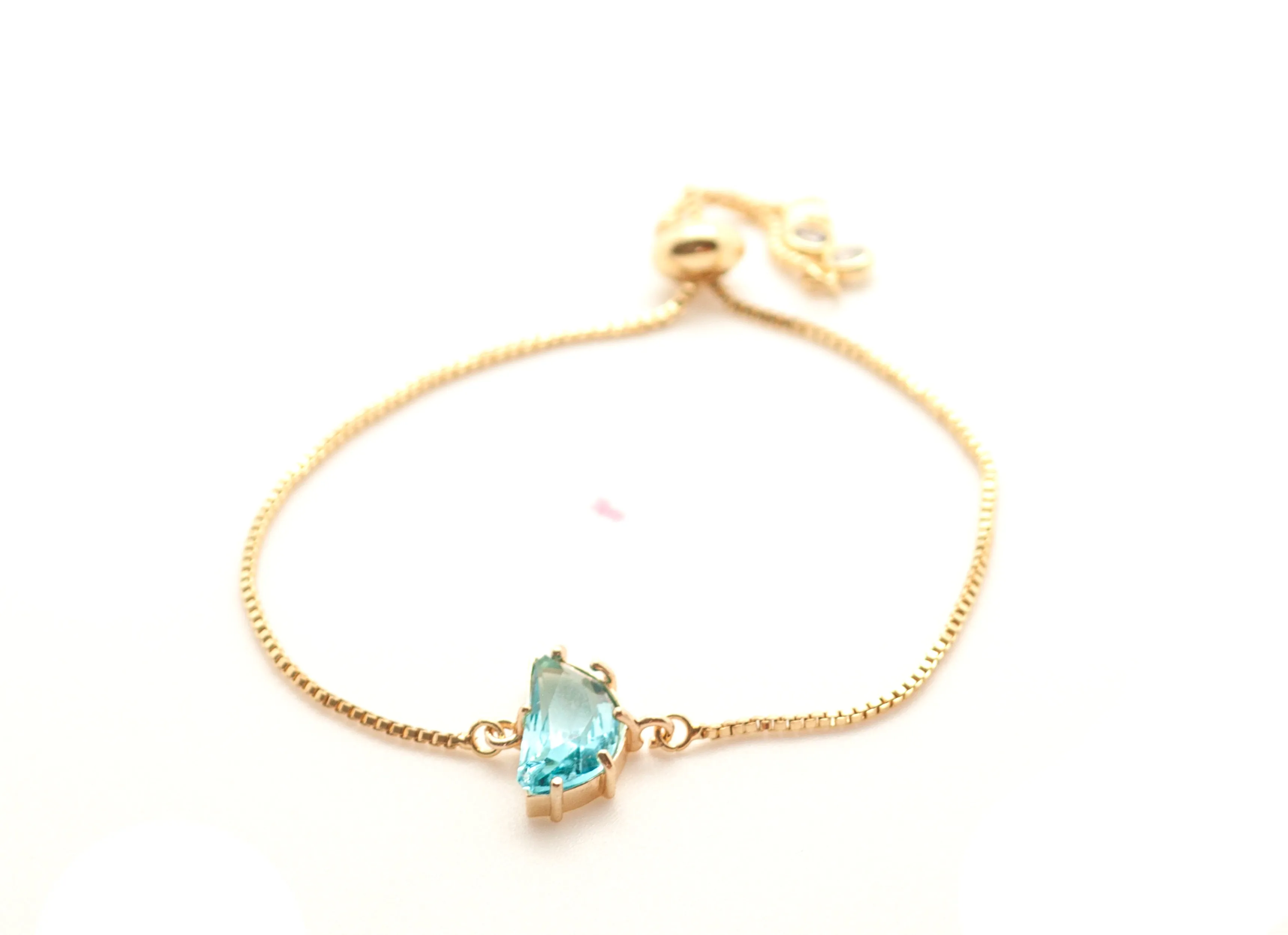 Crescent Deco Gem Bolo ~ Salty Pendants