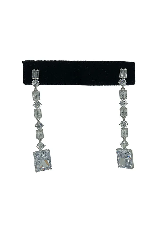 CZ Crystal Dangle Earring