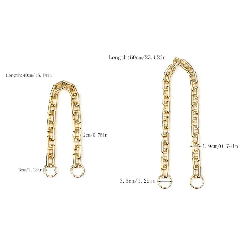 Detachable Stylish Acrylic Replacement Handbag Chain