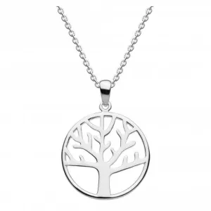Dew Sterling Silver Simple Tree of Life Pendant 98018HP020