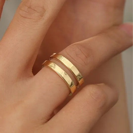 Disconnected Half Open Rings