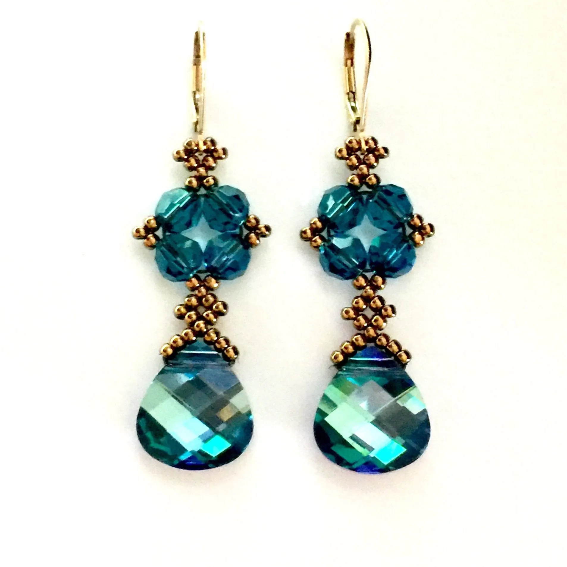 Dramatic Crystal Earrings