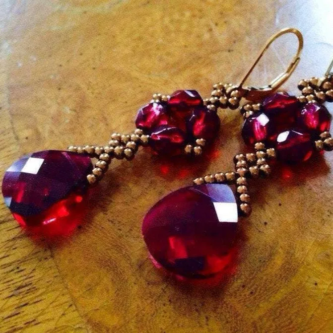 Dramatic Crystal Earrings