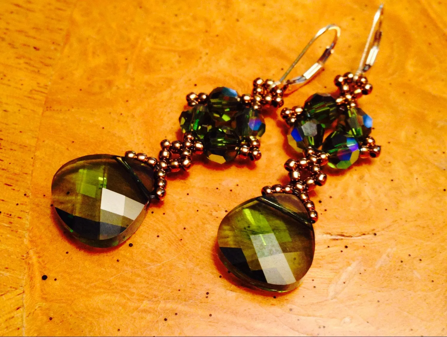 Dramatic Crystal Earrings