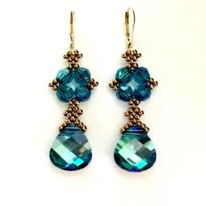 Dramatic Crystal Earrings