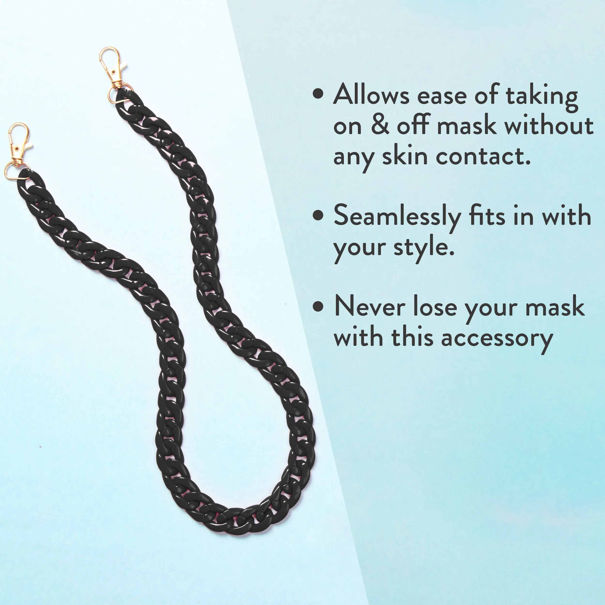 En-chain-ting Mask Chains by Stay Quirky - Black Forest
