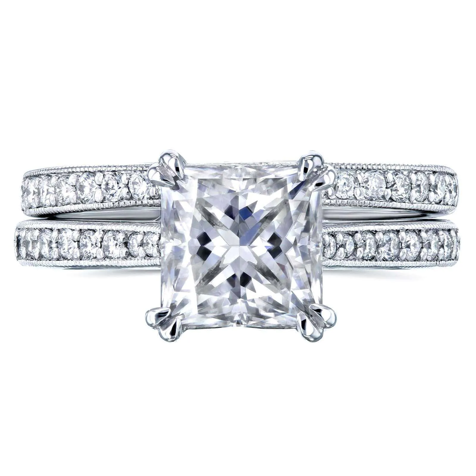 Euro Princess Bridal Set - 1.80ct